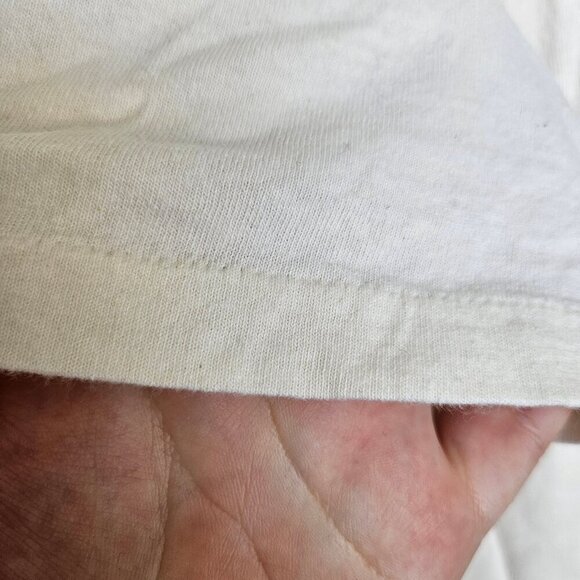 VTG 80s Single Stitch Native American Eastern Woodland Publishing Fishing Tshirt - Picture 5 of 9